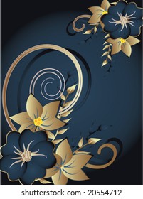 abstract floral background