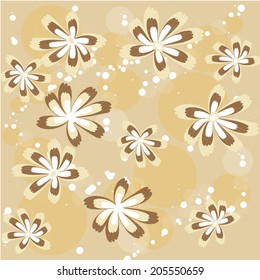 Abstract floral background.