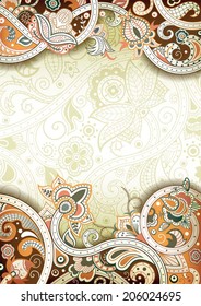 Abstract Floral Background