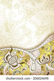 Abstract Floral Background