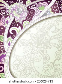 Abstract Floral Background