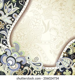 Abstract Floral Background
