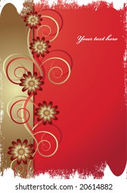 abstract floral background