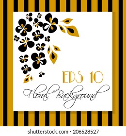 Abstract floral background.