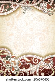 Abstract Floral Background