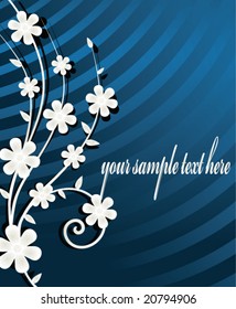 abstract floral background