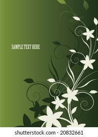 abstract floral background
