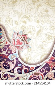 Abstract Floral Background