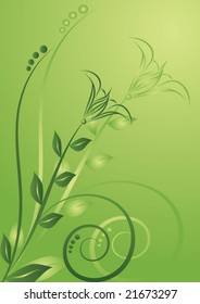 abstract floral background
