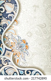 Abstract Floral Background