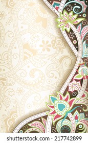 Abstract Floral Background