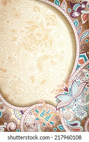 Fundo floral abstrato
