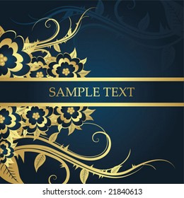 abstract floral background