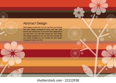 fondo floral abstracto