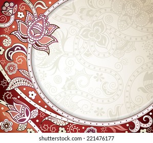 Abstract Floral Background