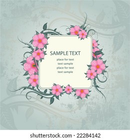 abstract floral background