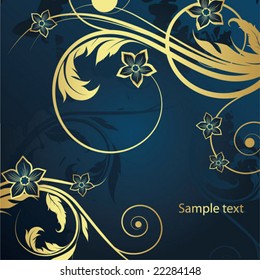 abstract floral background