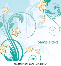 abstract floral background