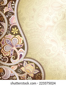 Abstract Floral Background