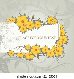 abstract floral background