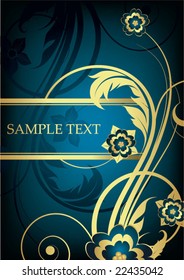 abstract floral background