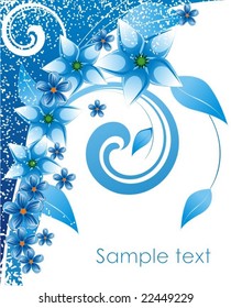 abstract floral background