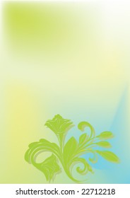 Abstract floral background