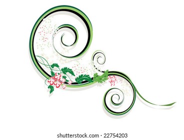 abstract floral background