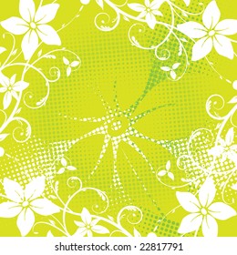 abstract floral background
