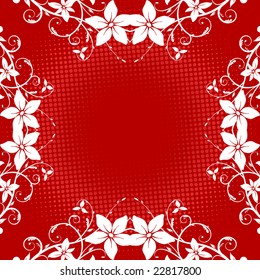 abstract floral background