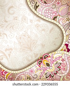 Abstract Floral Background