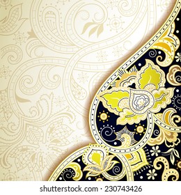 Abstract Floral Background