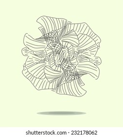 Abstract floral background