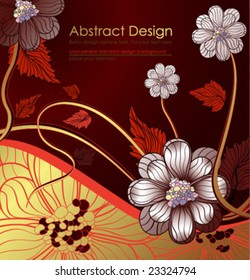 abstract floral background