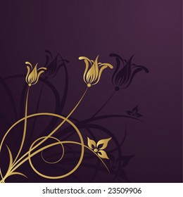 abstract floral background