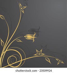 abstract floral background