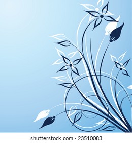 abstract floral background