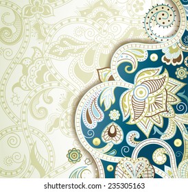Abstract Floral Background