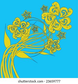 abstract floral background