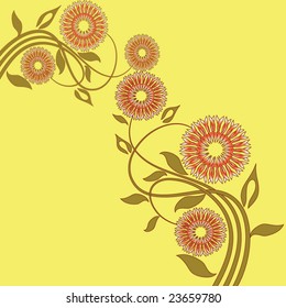 abstract floral background