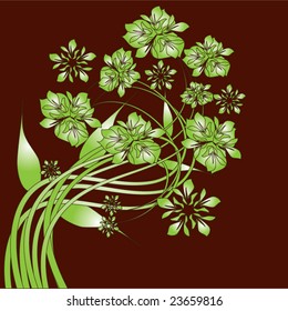 abstract floral background