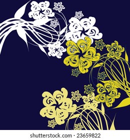 abstract floral background
