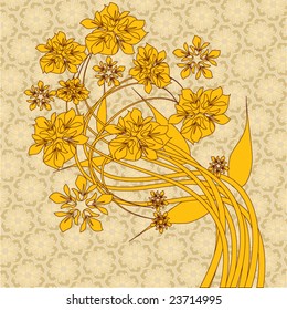 abstract floral background