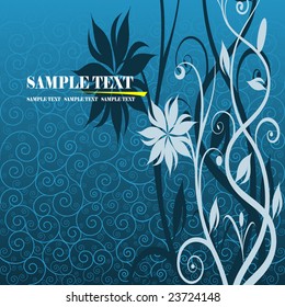 abstract floral background