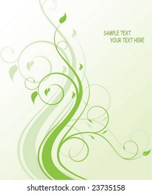 Abstract floral background