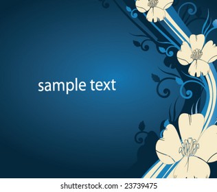 abstract floral background