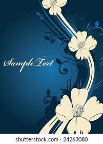 abstract floral background