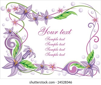 abstract floral background