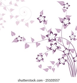 abstract floral background