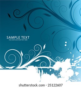 abstract floral background